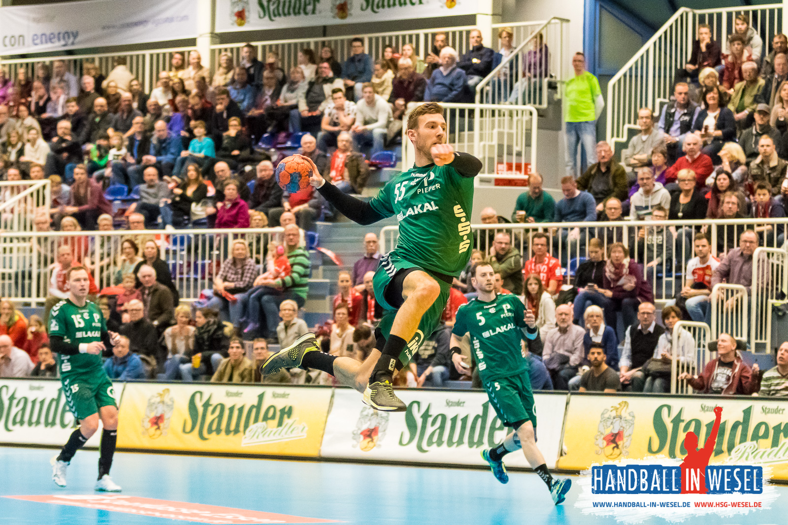 HSG Wesel E-Jugend / Einlaufkids TUSEM Essen 2017